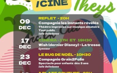 Le programme Théâtre Ciné Arc En Ciel